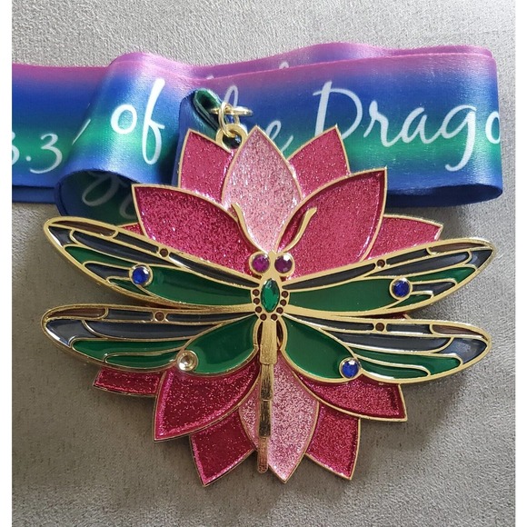 Yes.Fit - Flight of the Dragon 53.3 Miles Fitness Medal - Add to Your Collection - Picture 1 of 2